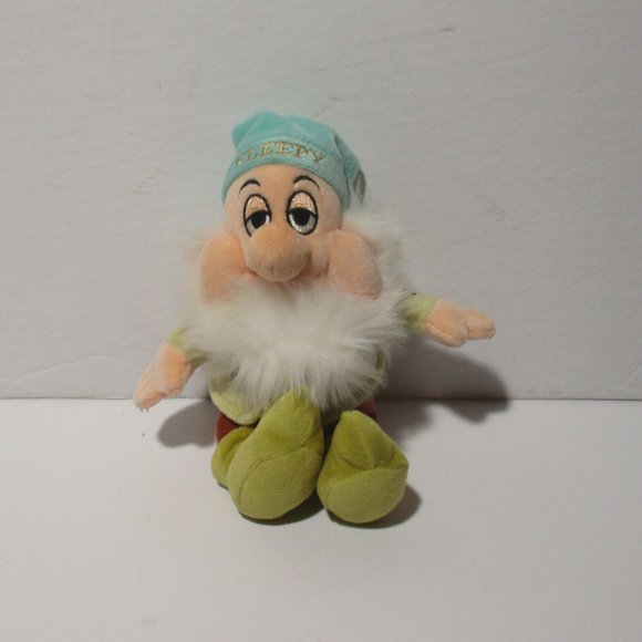 Lot Of 5 Snow White The Seven Dwarfs Doll Plush Disney Store 9" - Picture 6 of 9